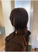 外ハネウルフボブ