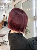 ワインレッドカラー