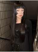 ロングレイヤー・レイヤーカット・ダークカラー・髪質改善　