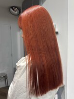 カシェル トウキョウ(Cashel Tokyo)&nbsp;ピンクオレンジ　ブリーチカラー