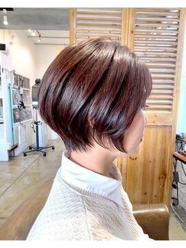 ボタニカル(BOTANICAL) 髪質改善小顔ショートボブ大人ボブ束感ショートカット