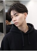ニュアンスパーマ　シースルーセンターパート