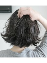 ヘアーアンドアイラッシュ ヨーク(Hair&eyelash york's) 外はねボブ