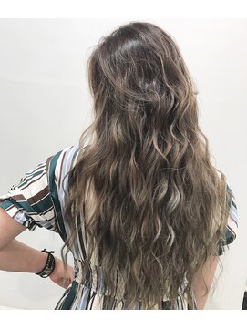 バンクスヘアー(BANK'S HAIR) ミルクティー バレイヤージュ