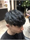 メタリックシルバーマッシュ