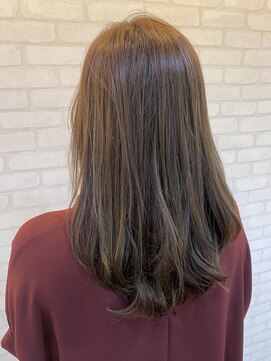 イソラブル(ISOLA-blu) 【ピンクバイオレット】 20代30代大人可愛い艶感ゆる巻きロング