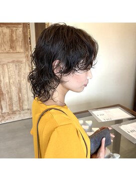 バショ(ba sho) ウルフウエーブ　ウルフヘア