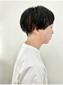 メンズマッシュヘア×インナーカラー