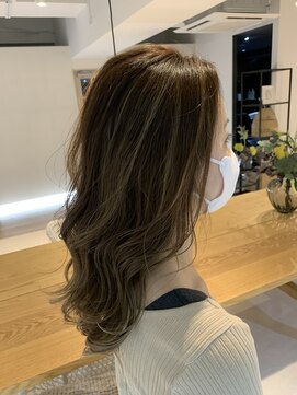 シェーン 仙台駅広瀬通店(schon) ハイライト×インナーグラデーション