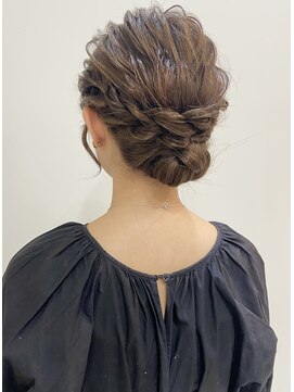 アクアオモテサンドウ(ACQUA omotesando) △大人可愛い結婚式お呼ばれアレンジまとめ髪ヘアセット