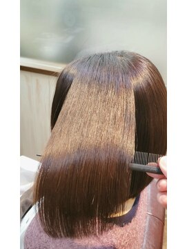 アエル(AER) マイクロバブル+縮毛矯正ラグジュアリーコース