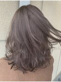 ハイライト×グレージュ