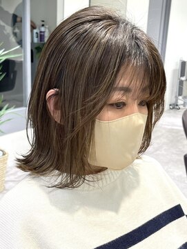 GBG 自由が丘 *After→Before*右スワイプ【白髪ぼかし脱白髪染めハイライト】