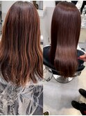 髪質改善ストレート、ケアカラー