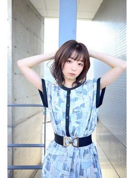 ユートラクト 守口竜田通り店(U-tract) 【U-tract】くしゃっと可愛いくびれミディアム