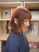 リブロ(liblo)&nbsp;ミディアムウルフ × オレンジベージュ【liblo】