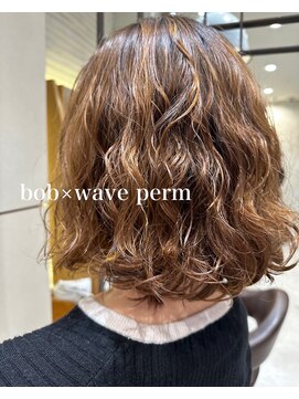 ヴァネッサ VANESSA ボブミディアムプードルパーマ×渡辺りん