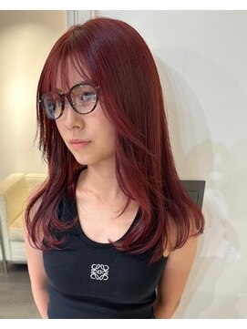 ベレーザシェルト(Beleza scelto) 5167ニュアンスカラーカシスレッドベビーピンクハイトーンカラー