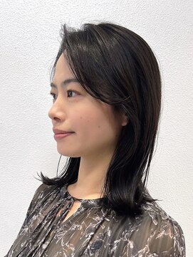 ディフィーノ 赤坂(DIFINO) ミディアムレイヤー/外ハネ/くびれ