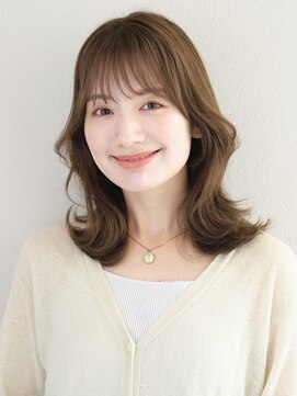 ミンクス渋谷スマートサロン(MINX shibuya smart salon) エアリーロング 美髪 ピンクブラウン 切りっぱなしボブ