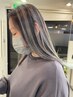 【顧客様限定】ハイライトorフルブリーチオンカラー+カット+髪質改善TR