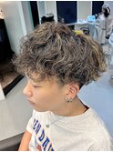 《Agu hair石垣》ハイライト×波巻きツイスパミックス
