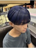 ネイビー/ブリーチカラー/吉祥寺らな