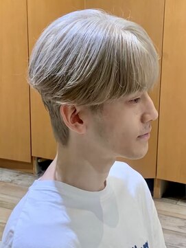 リスタバイネオリーブ 浅草(Re:sta by neolive) メンズカット/初ブリーチ/ダブルカラー韓国ヘアハイトーンカラー