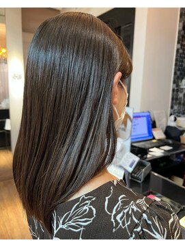 ブリング バイ スノードロップ 吉祥寺(BRING by Snowdrop) 前髪/アンブレラカラー/こなれミディ/イメチェン/ウェーブパーマ