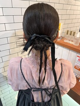 オーブ ヘアー リリー 博多2号店(AUBE HAIR lily) 結婚式ヘアセット♪♪