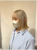 ブリーチを使ったカラー