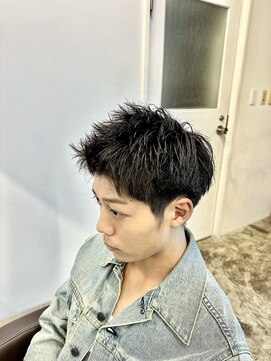 アンサー 千葉中央(UNSER prod by THE DAY) 刈り上げスパイキーショート