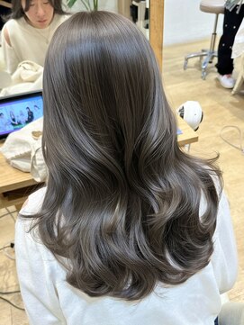 バイオレットジェム(Violet`jem) レイヤーカットオリーブグレージュブリーチなしカラーRI-58