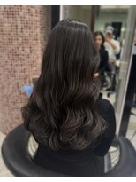 アピッシュ ギンザ(apish ginza)&nbsp;ロングパーマ/デジタルパーマロング/コテ巻きパーマ/韓国ヘア