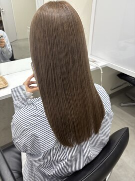 キートス 高知店(kiitos) ★ハイトーンロングミルクティーベージュ