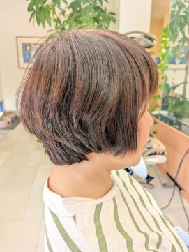 グラムゼロ 大人カワイイショートボブスタイル