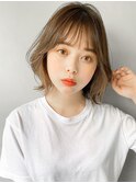 モテ髪インナーカラー大人可愛いイメチェンハイトーンブラウン