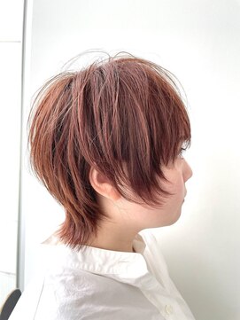 ヒール 銀座(heel) 大人可愛いひし形ハンサムショートボブ前下がり