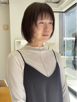 ハル 南平岸(HARU) 顔周りレイヤー×エアリーボブ