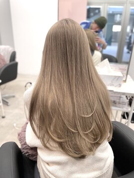 ロテ 名古屋 名駅店(Lote.) イメチェン/ホワイトブロンド/外ハネボブ/美髪/名古屋/名駅