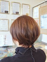 アップル マスガ APPLE masuga ショート×シアーブラウン