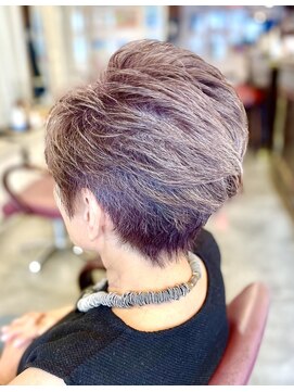 サーティエイト(38) 60代ふんわりエアリーショート /大人ショート/カット/ショート/