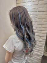 グラス 春吉2号店(glass)&nbsp;羽エクステ/ハイトーンカラー/ハイライト/エクステ/ロング/春吉