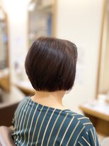 ヘアー グリーン(hair green) 30代40代50代/ショートボブ/白髪染め/香草カラー
