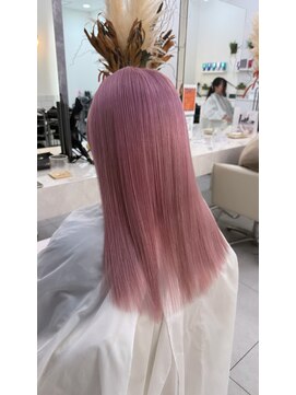 アオ 甲府本店(AO) 【韓ドル風ピンクヘア】