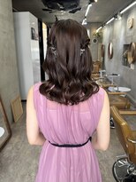 バド(bado)&nbsp;ヘアセット/お呼ばれヘア/パーティーヘア/カチモリヘア