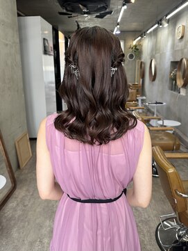 バド(bado) ヘアセット/お呼ばれヘア/パーティーヘア/カチモリヘア