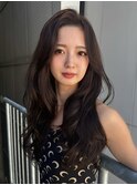 【LICCA 伊崎優李】韓国ヘア/レイヤーカット/前髪/グレージュ
