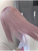 クラゲヘアー/小顔に見せるヘア/ココアベージュ/栄