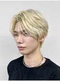 【AYUKI】ブロンド×センターパート